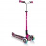 Самокат GLOBBER MASTER LIGHTS, складной Розовый 662-110
