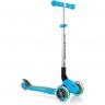 Самокат GLOBBER PRIMO FOLDABLE LIGHTS Голубой 432-101