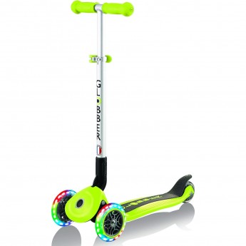 Самокат GLOBBER PRIMO FOLDABLE PLUS LIGHTS Зеленый