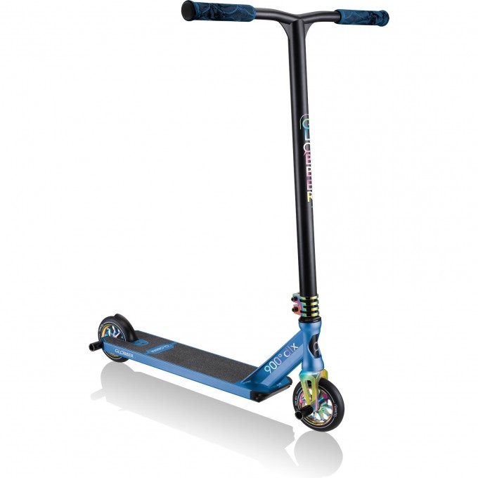 Самокат трюковой GLOBBER GS 900 DELUXE синий 627-100