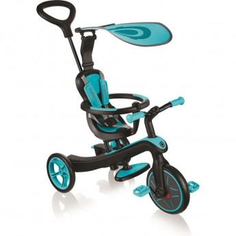 Трёхколесный велосипед GLOBBER TRIKE EXPLORER 4 в 1 Голубой