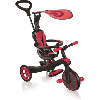 Трёхколесный велосипед GLOBBER TRIKE EXPLORER 4 в 1 Красный