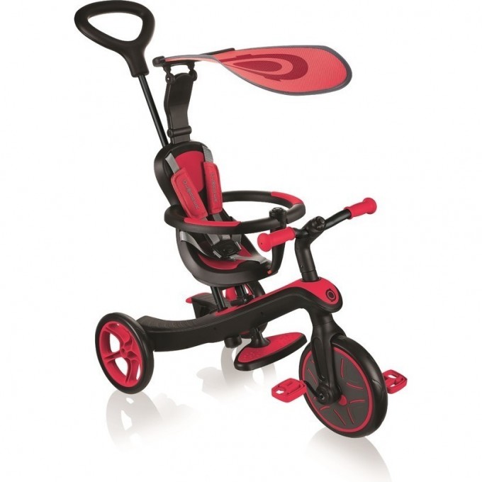 Трёхколесный велосипед GLOBBER TRIKE EXPLORER 4 в 1 Красный 632-102