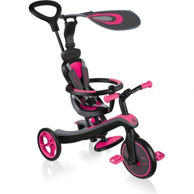 Трёхколесный велосипед GLOBBER TRIKE EXPLORER 4 в 1 Розовый 632-110