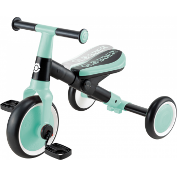 Велосипед-беговел GLOBBER LEARNING TRIKE (2 IN 1) зеленый